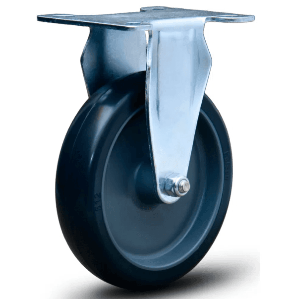 RODIZIO 5" FIXO PLACA PVC 75KG - FLP 512 BP