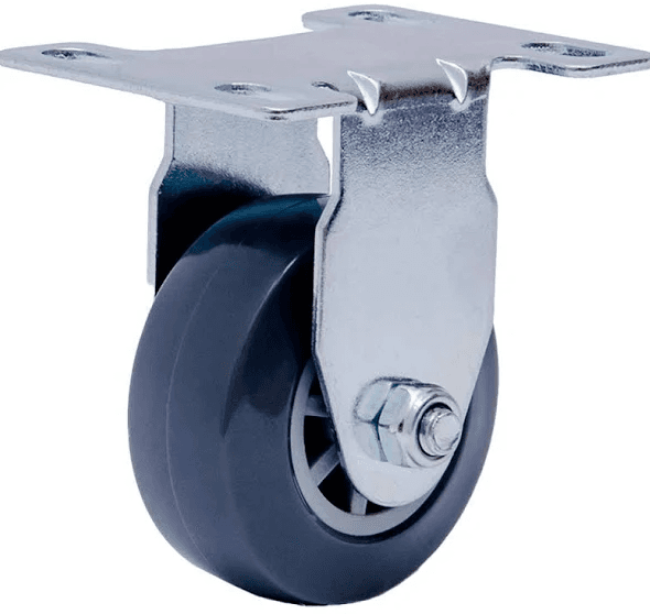 RODIZIO 2" FIXO PLACA PVC 45KG - FLP 210 BP