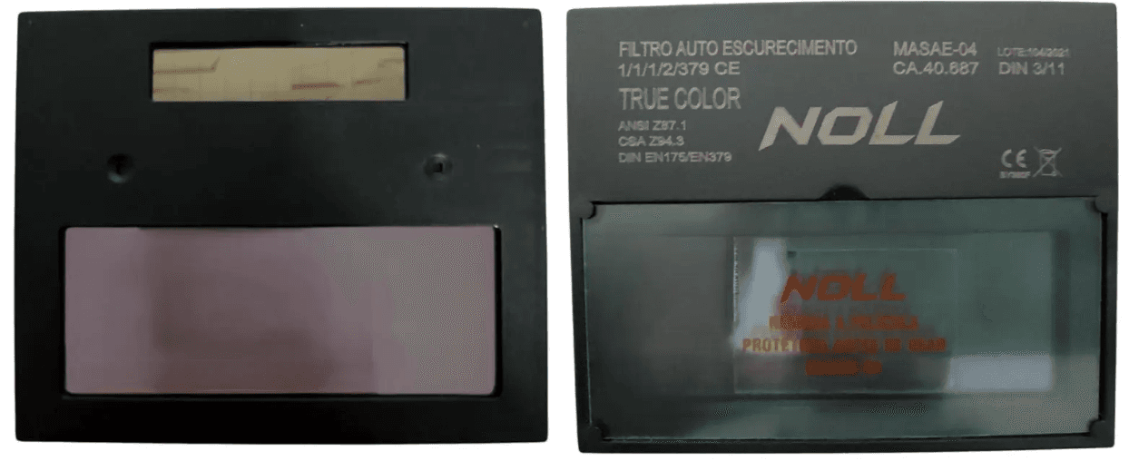 FILTRO ESCURECEDOR MASCARA DE SOLDA ADF MASAE-04