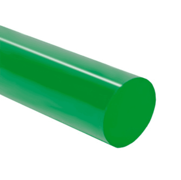 POLIURETANO TARUGO 20X300MM DA95 VERDE DUROPRENE