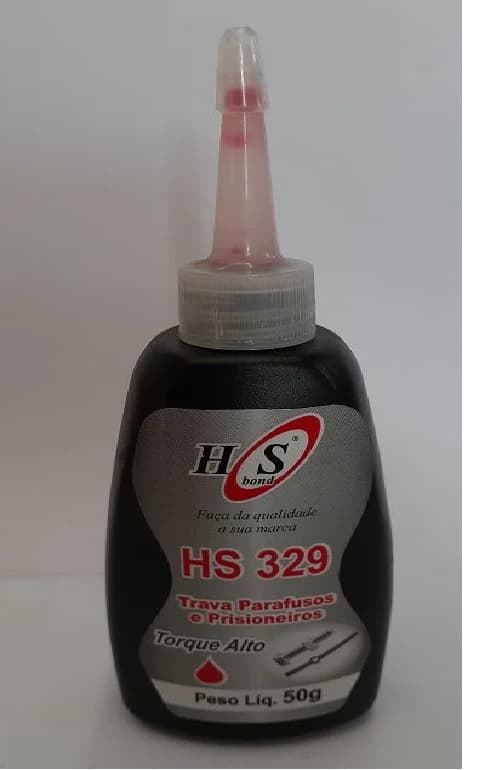 ADESIVO TRAVA ROSCA 329 50GR - TORQUE ALTO 150ºC