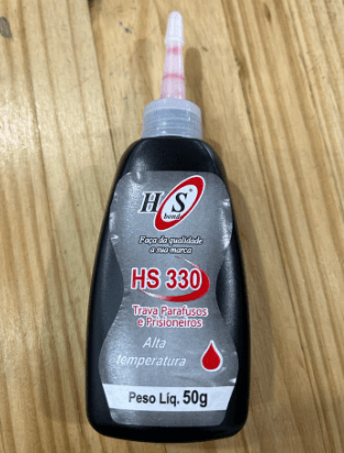 ADESIVO TRAVA ROSCA 330 50GR - TORQUE ALTO - ALTA TEMP 232ºC