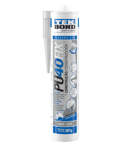 ADESIVO SELANTE POLIURETANO PU40 387GR CINZA TEKBOND