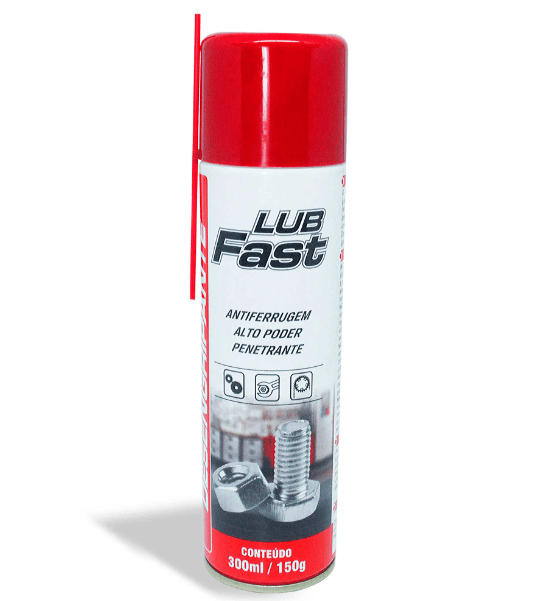 OLEO DESENGRIPANTE 300ML/150G LUB FAST CX 12 UNIDADES