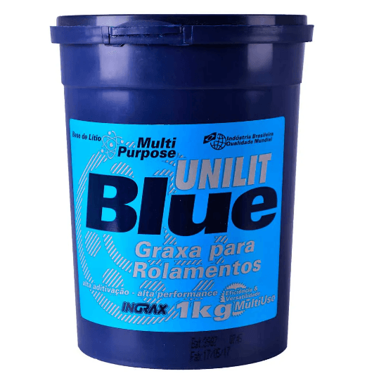 GRAXA AZUL UNILIT BLUE 01KG  (-20 a 150°C)