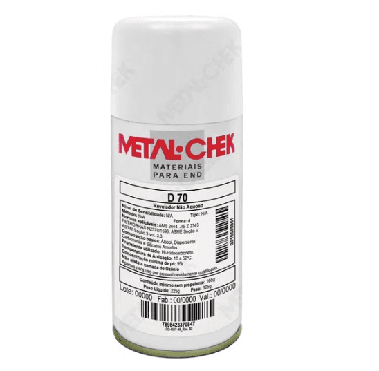 LIQUIDO REVELADOR METAL CHECK D70