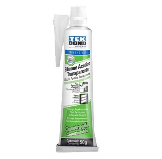 SILICONE INCOLOR ACETICO 50GR TEKBOND
