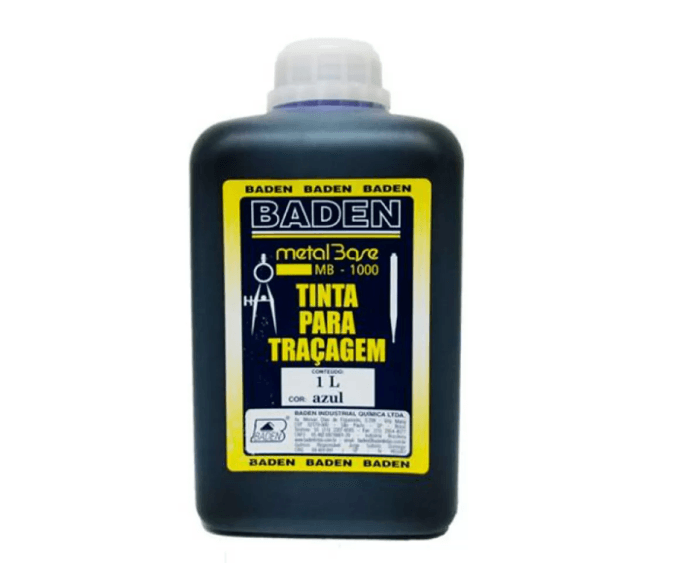 TINTA PARA TRACAGEM METALBASE MB-1000 AZUL 1 LITRO
