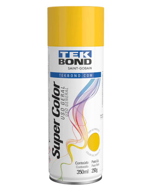 TINTA SPRAY AMARELO 350ML