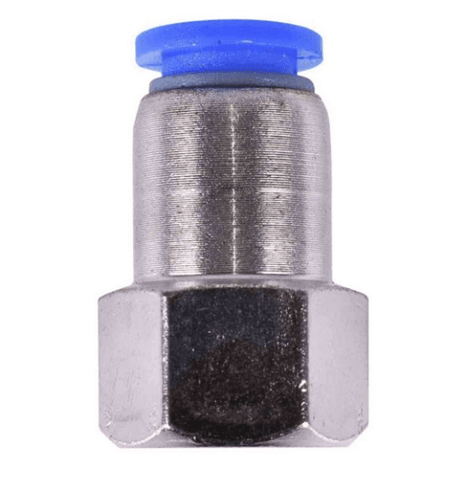 CONEXAO RETA 1/4FX12MM - ROSCA 1/4 FEMEA TUBO 12MM
