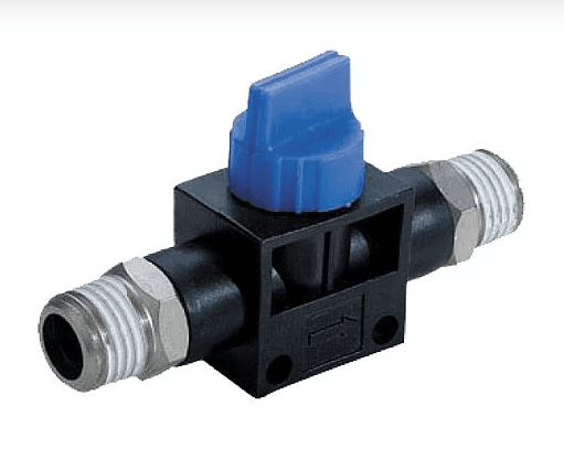 CONEXAO "T"  VALVULA DE FECHAMENTO ROSCA 1/4 BSP