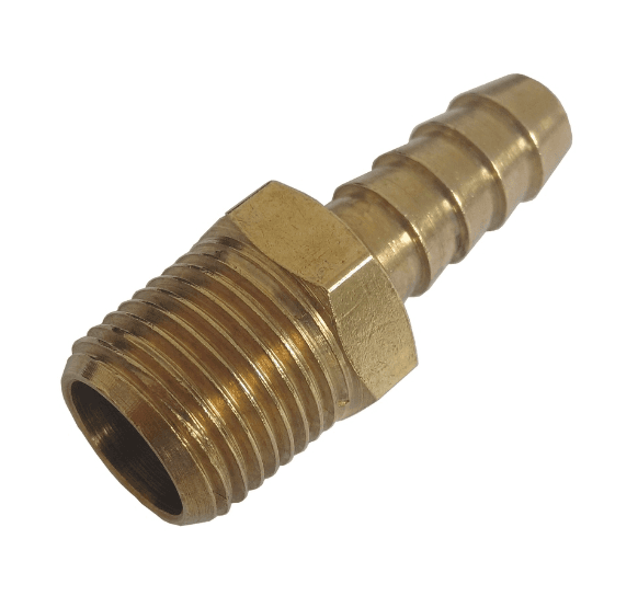 ESPIGAO PARA MANGUEIRA 1/4 COM ROSCA MACHO 3/8 NPT
