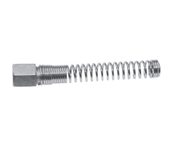 CONEXAO 1/4FX08MM - ROSCA 1/4 BSP FEMEA TUBO 08MM COM MOLA