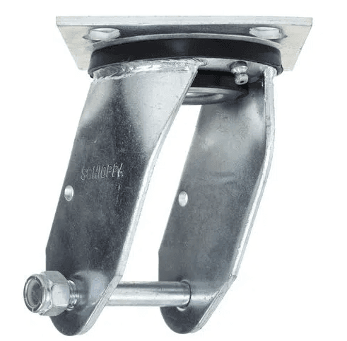 GARFO SUPORTE GIRATORIO PESADO C/PLACA E GRAXEIRA 6"