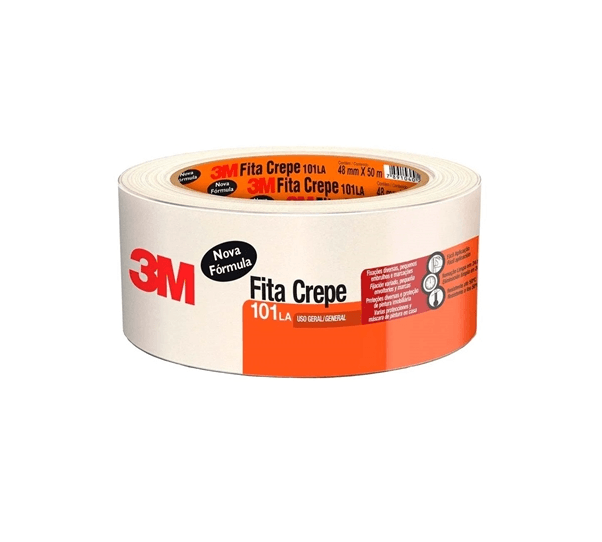 FITA CREPE 48 X 50 BRANCA - FITA 703