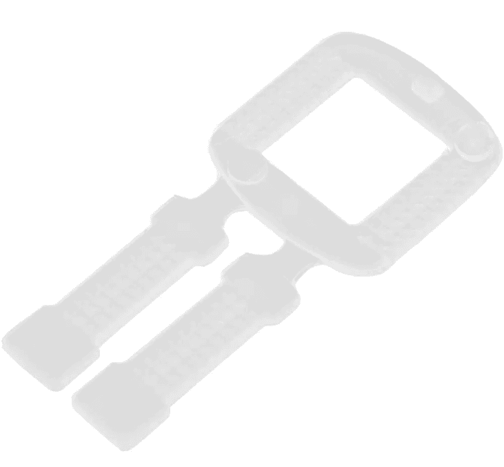FIVELA P/ FITA PLASTICA 10 A 13 MM SELO (100 PECAS)
