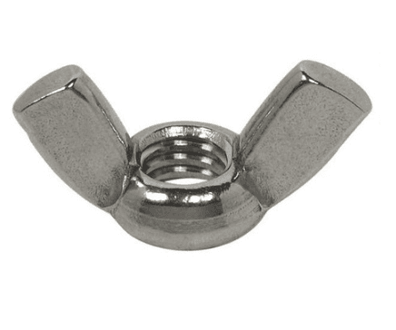 PORCA BORBOLETA - 3/8" INOX UNIDADE