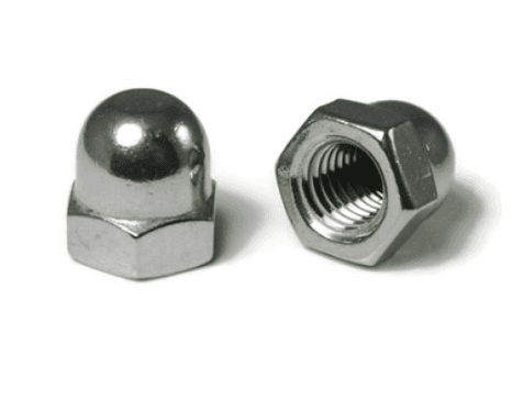 PORCA CALOTA - 5/16" INOX CH1/2