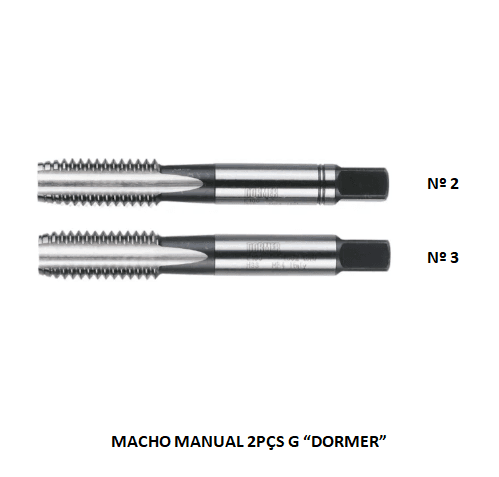 MACHO MANUAL BSW - 09.52 - 3/8 X 16 - 2PCS DORMER