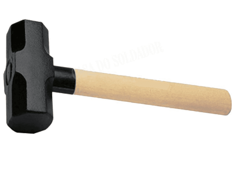 MARRETA OITAVADA COM CABO 0.5 KG