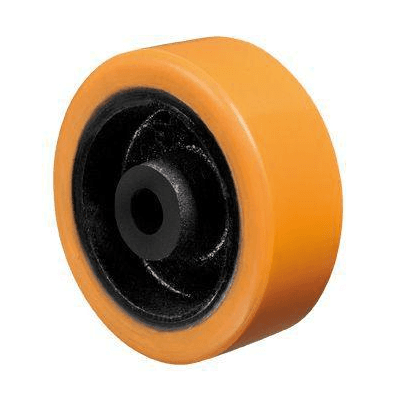 RODA AVULSA 3" (200 KG FERRO REVESTIDO COM PU)